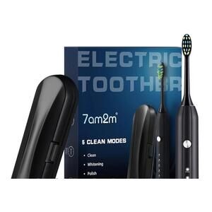 7AM2M Sonic Electric Toothbrush Orange, 6 Brush Heads